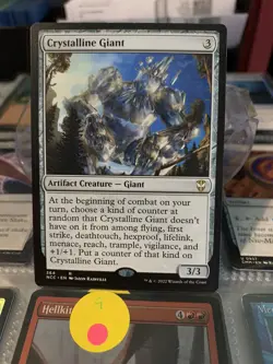 x1 Crystalline Giant R MTG Commander Streets of New Capenna M/NM, English - Image 1