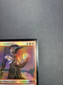 Sarkhan, Fireblood Magic The Gathering Core Set 2019 Foil Mythic Near Mint - Image 4