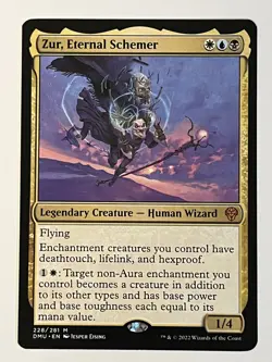 Zur, Eternal Schemer Dominaria United Non-Foil Regular MTG NM - Image 1