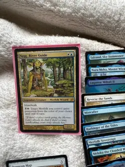 MTG-BULK Commander Deck-10+Commander Staples- Sygg, River Guide - Azorius - Image 1
