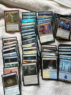 MTG-BULK Commander Deck-10+Commander Staples- Sygg, River Guide - Azorius - Image 2