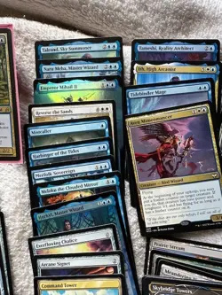 MTG-BULK Commander Deck-10+Commander Staples- Sygg, River Guide - Azorius - Image 3