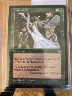 MTG - Earthcraft Tempest 1997 - Magic The Gathering - Green EX/NM b - Image 1