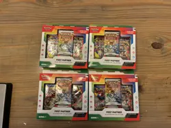 *LOT OF 4* First Partner Illustration Collection (Series 1) Pokemon TCG ENG - Image 1