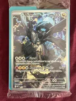 N’s Zekrom Black Star Promo Ascended Heroes ETB Pokemon #31 Sealed - Image 2