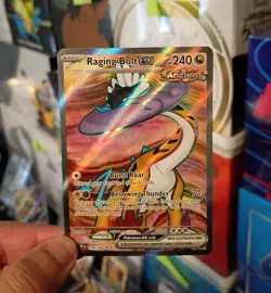 Pokemon Raging Bolt ex 196/162 SV05: Temporal Forces Holo - Image 1