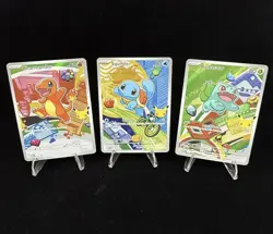 Pokemon TCG First Partner Illustration Collection, Series 1 Kanto GEN 1 Starters - Image 1