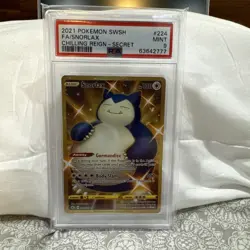 Pokemon TCG Snorlax Sword & Shield - Chilling Reign 224/198 Holo Secret Rare - Image 2