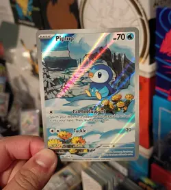 Pokemon Piplup 098/094 Me02: Phantasmal Flames Holo - Image 1