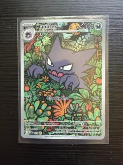 Pokemon TCG: Haunter - Illustration Rare Holo Mega Evolution Promo - #027 - Image 1