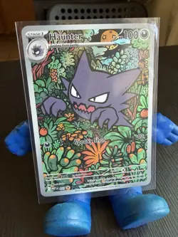 Pokemon TCG: Haunter - Illustration Rare Holo Mega Evolution Promo - #027 - Image 3