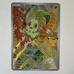 Chikorita - 046 - ME: Mega Evolution Promo (MEP) 1st Partner Illustration Vol 2 - Image 1