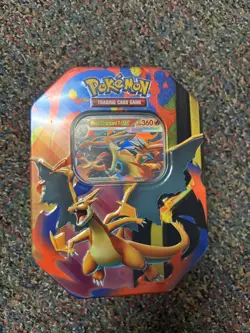 Pokemon TCG Mega Charizard Y EX Tin - BRAND NEW/SEALED - Image 1