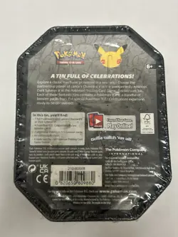 Pokemon 2021 Sword & Shield Celebrations Lance's Charizard V Tin New and Sealed - Image 3