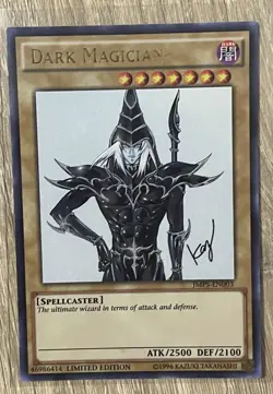Yu-Gi-Oh! TCG Dark Magician Ultra Rare Limited JMPS-EN003 Konami Shonen Jump - Image 1