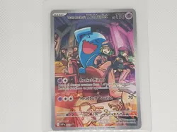 2025 POKEMON SVP EN-SV BLACK STAR PROMO #203 TEAM ROCKET'S WOBBUFFET - Image 1