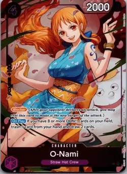 O-Nami - ST18-002 [EB-03 - ST18-002] - NM [Foil] TCG One Piece Dash Pack Promo - Image 1