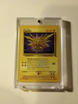 Pokemon TCG - Zapdos Fossil (30/62) Regular, Unlimited Rare LP/MP!! EXCELLENT!!! - Image 2