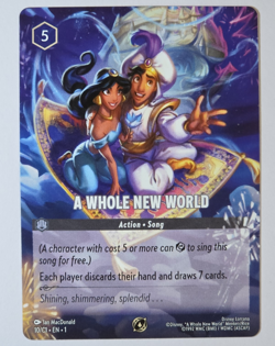 Disney Lorcana A Whole New World Special Promo 10/C1 alternate art - Image 1