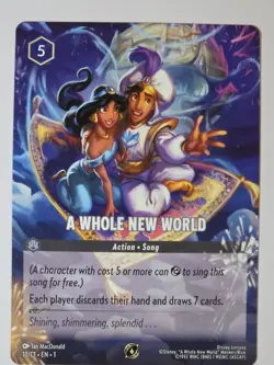 Disney Lorcana A Whole New World Special Promo 10/C1 alternate art - Image 3