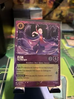 Elsa - The Fifth Spirit 6 Disney Lorcana Promo Cards Holo - Image 1