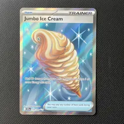 Jumbo Ice Cream 109/086 Ultra Rare ME04: Chaos Rising Pokemon Holo Near Mint - Image 1