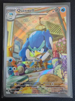 Quaxwell 207/193 - Pokemon TCG Paldea Evolved Illustration Rare - Image 1