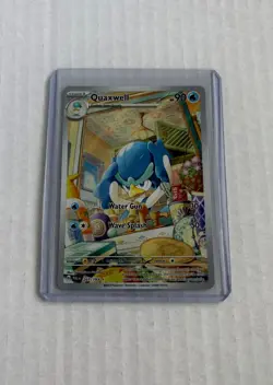 Quaxwell 207/193 - Pokemon TCG Paldea Evolved Illustration Rare - Image 1