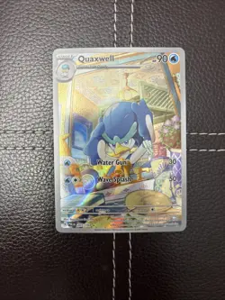 Pokemon TCG - Quaxwell - 207/193 - Paldea Evolved - NM Illustration Rare (2023) - Image 1