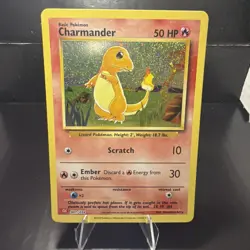 Charmander 001/034 Trading Card Game Classic Holo - Image 1
