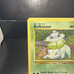 Bulbasaur 001/034 Trading Card Game Classic Holo - Image 2