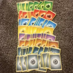 Pokemon TCG 100x Basic Energy Cards Bundle Assorted All Types - Image 1