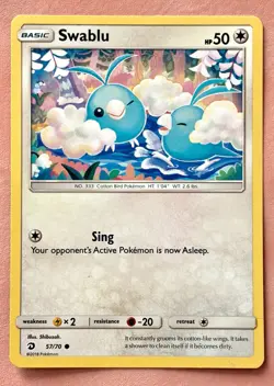 Swablu~ Cut Pokemon Cards~ Pretty In Pink & Pastel Gallery - Image 1