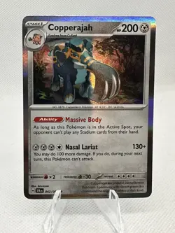 Copperjah 42/64 Holo Rare SFA Shrouded Fable Pokemon TCG - Image 1