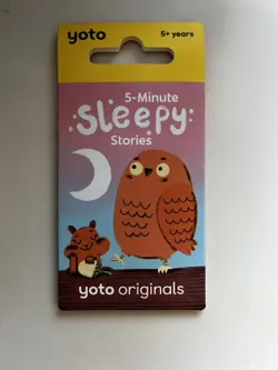 Yoto Originals Card 5 Minute Sleepy Stories New in Sealed Package - Image 1