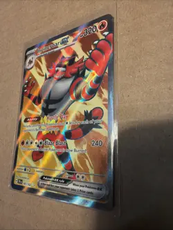 Incineroar ex 187/162 Temporal Forces Full Art Ultra Rare Holo Pokemon Card NM/M - Image 2