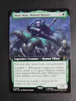 Mole Man, Moloid Master (Extended Art) Rare MTG Marvel Super Heroes - Image 1