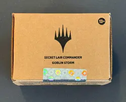 Magic the Gathering Goblin Storm Secret Lair Commander Deck factory sealed WotC - Image 1
