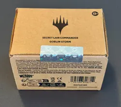 Magic the Gathering Goblin Storm Secret Lair Commander Deck factory sealed WotC - Image 2
