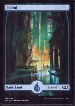 Island (274) - SNC - Uncommon - Magic MTG NM - Image 1