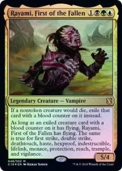 Rayami, First of the Fallen Commander 2019 Foil Magic The Gathering NM 048/302 - Image 1
