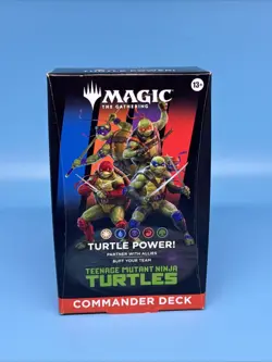 Magic the Gathering: Teenage Mutant Ninja Turtles Commander Deck MTG TNMT TCG 7B - Image 1