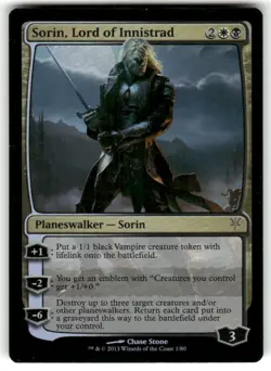 Duel Decks: Sorin vs. Tibalt #1 Sorin, Lord of Innistrad Foil - Image 1