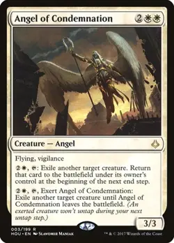 2x Angel of Condemnation Hour of Devastation MP MTG - Image 1
