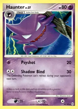 Haunter 42/99 Uncommon Arceus Pokemon Lightly Played - Image 1