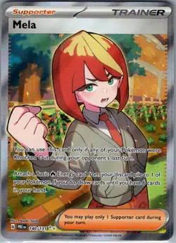 Mela 140/131 SV: Prismatic Evolutions - Pokemon Card - NM - Image 1