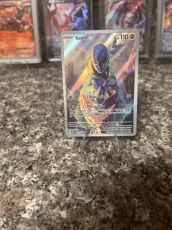 Sawk - 130/086 Illustration Rare SV: White Flare Pokemon TCG NM - Image 2