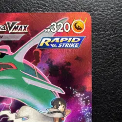 Pokemon TCG Rayquaza VMAX Silver Tempest Trainer Gallery TG20/TG30 Ultra Rare - Image 3