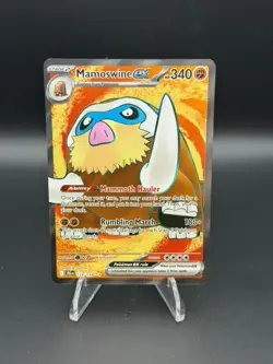 Mamoswine ex 174/159 Ultra Rare Journey Together Pokemon Near Mint - Image 1