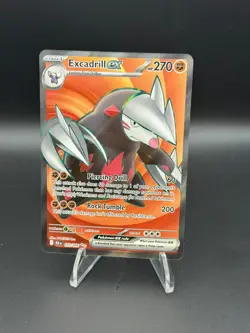 Excadrill ex 160/086 Holo Ultra Rare Black Bolt Pokemon Near Mint - Image 1